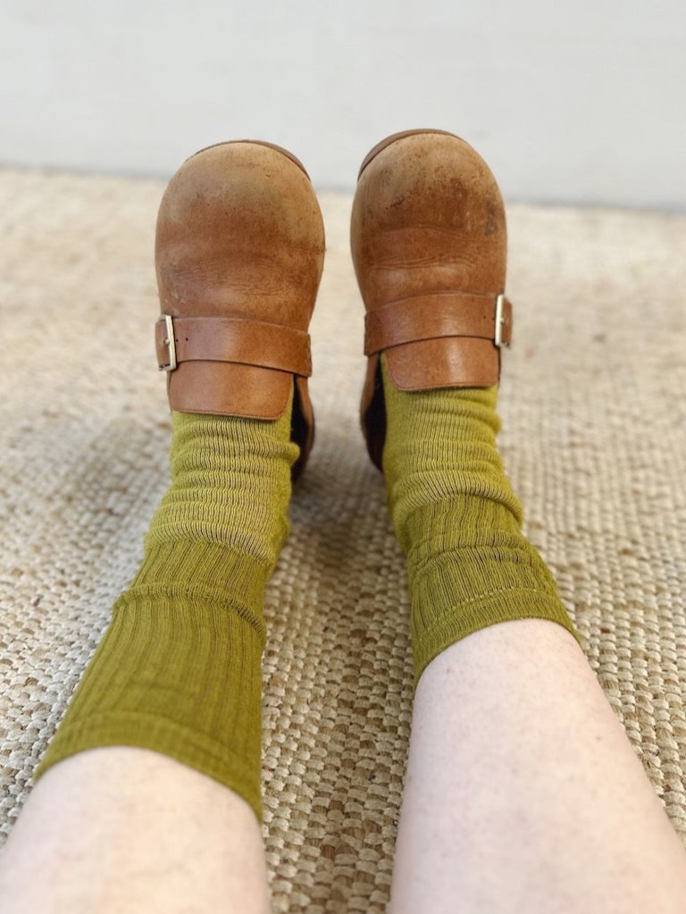 Organic Cotton Crew Socks (4 colors)