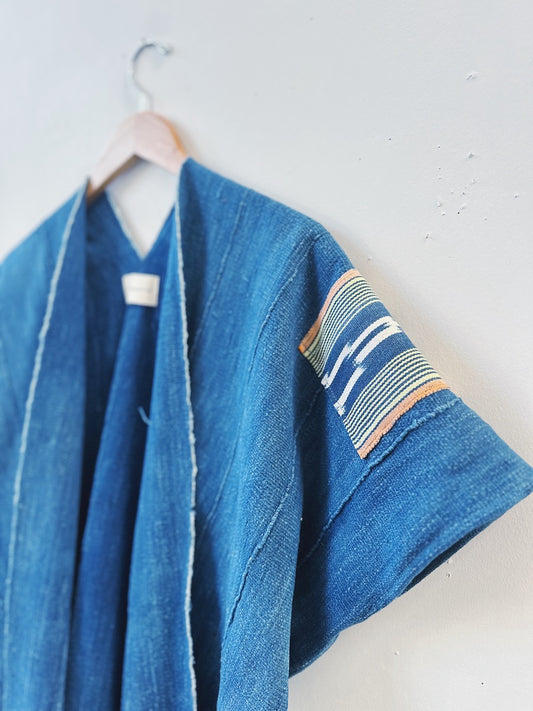 Patched Tassel Vest