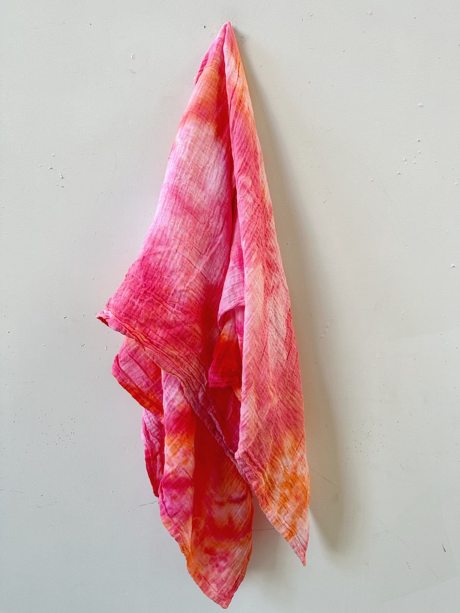 Hand Dyed Freya Cotton Scarf (6 colors)
