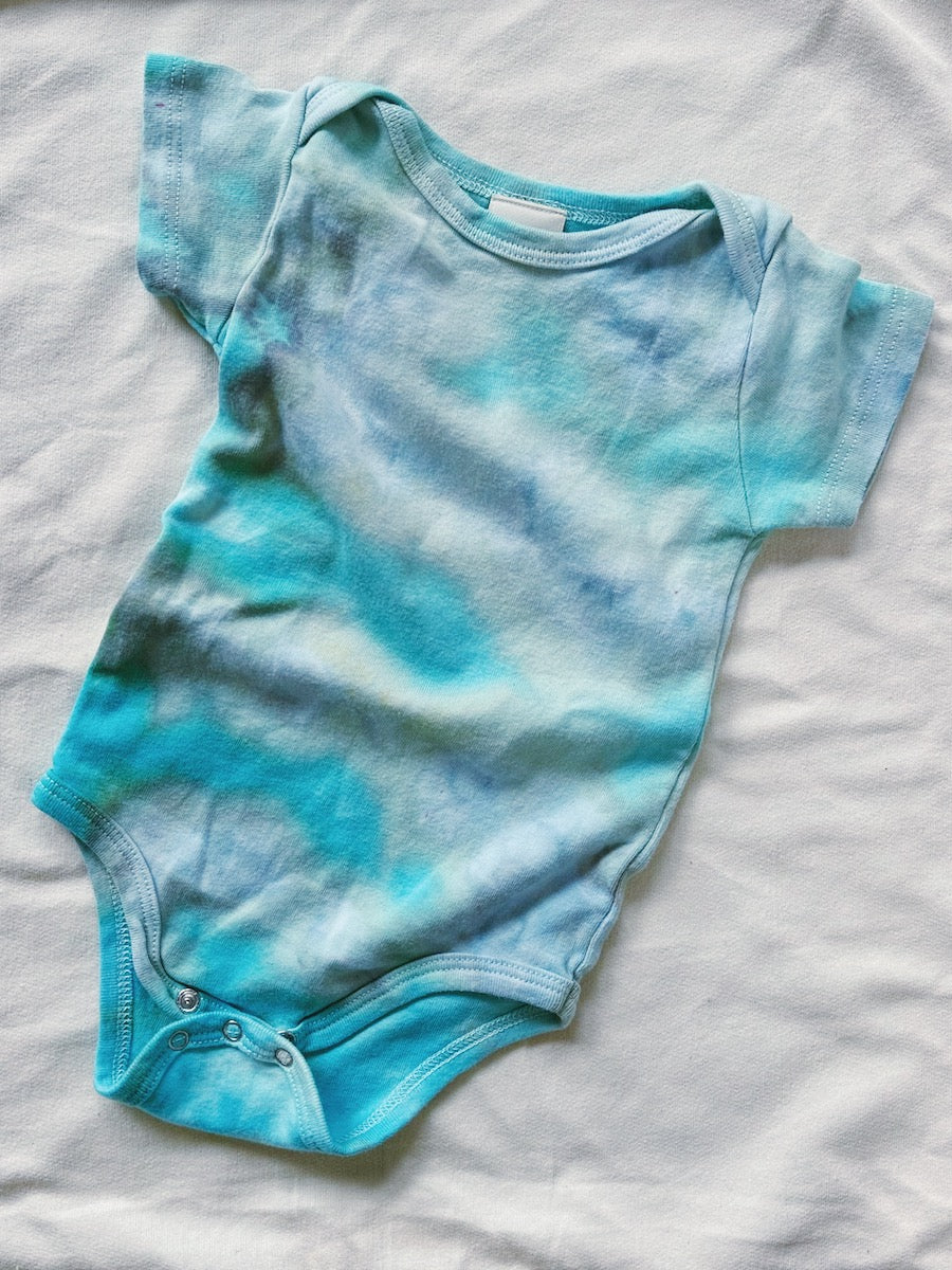 Hand Dyed Baby Onesie (9 colors)