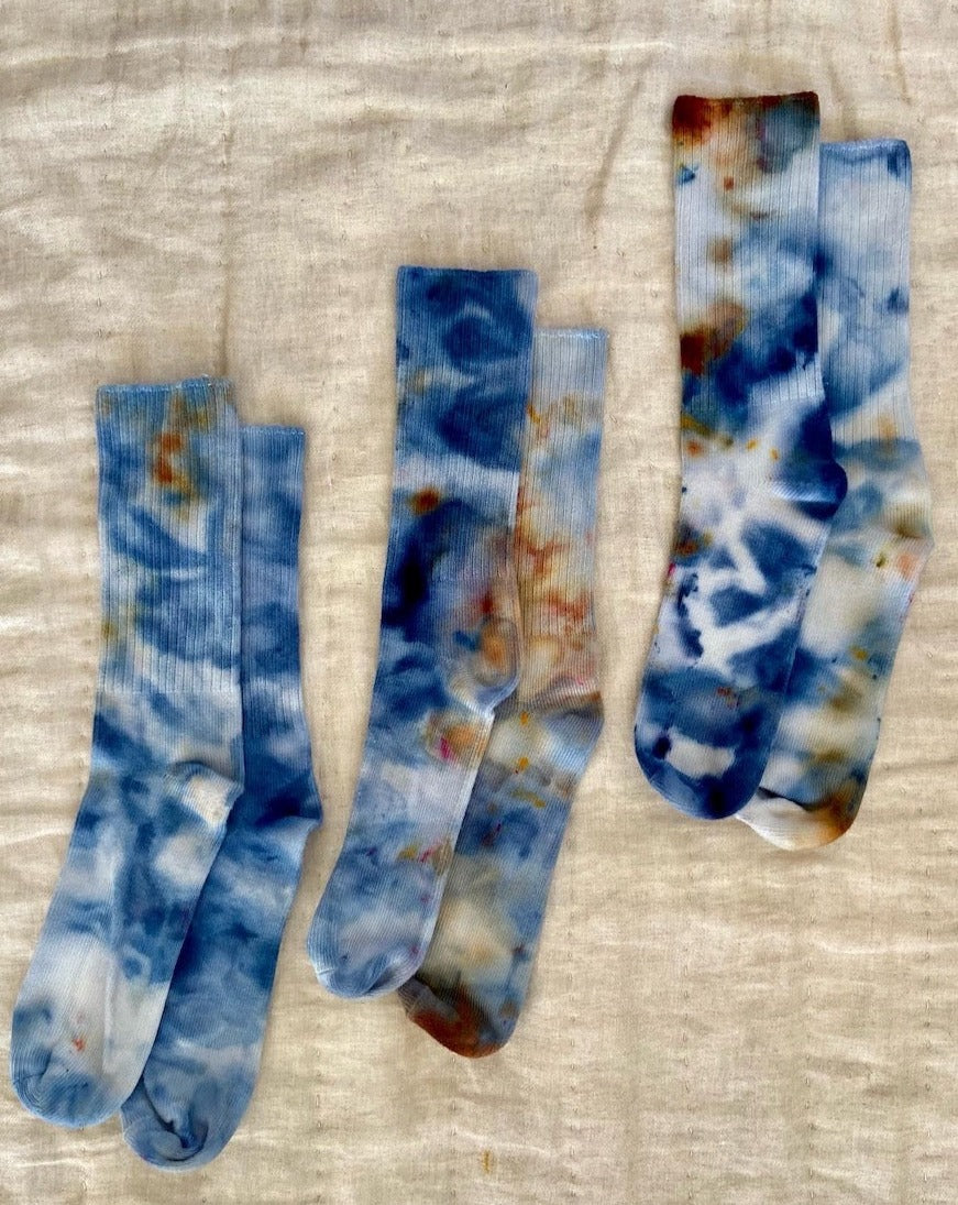 Hand Dyed Bamboo Socks (9 colors)