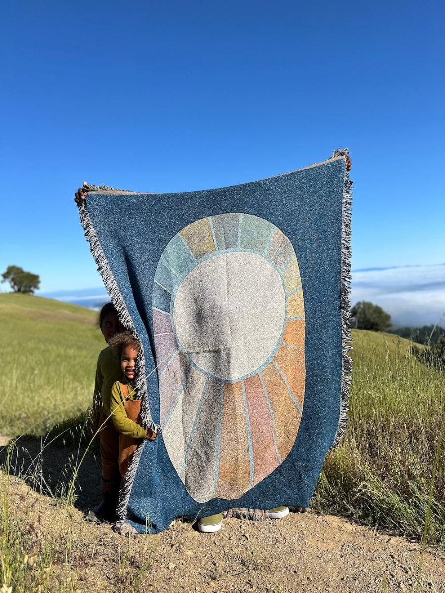 Moonbow Cotton Throw