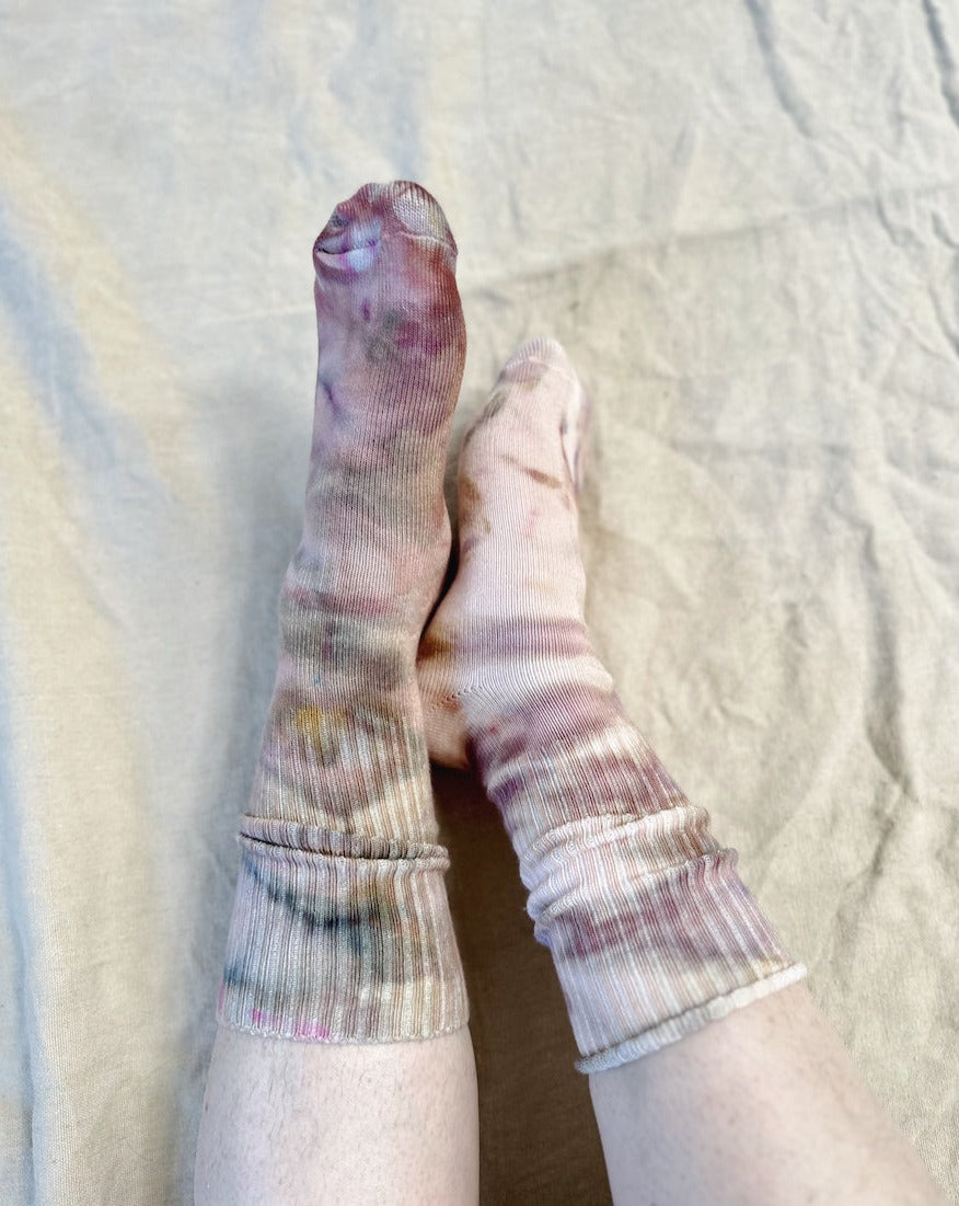 Hand Dyed Bamboo Socks (9 colors)