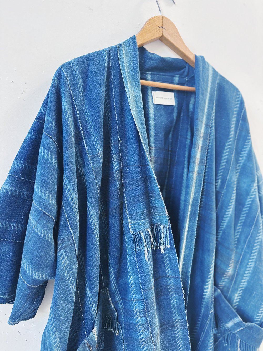 indigo tassel jacket