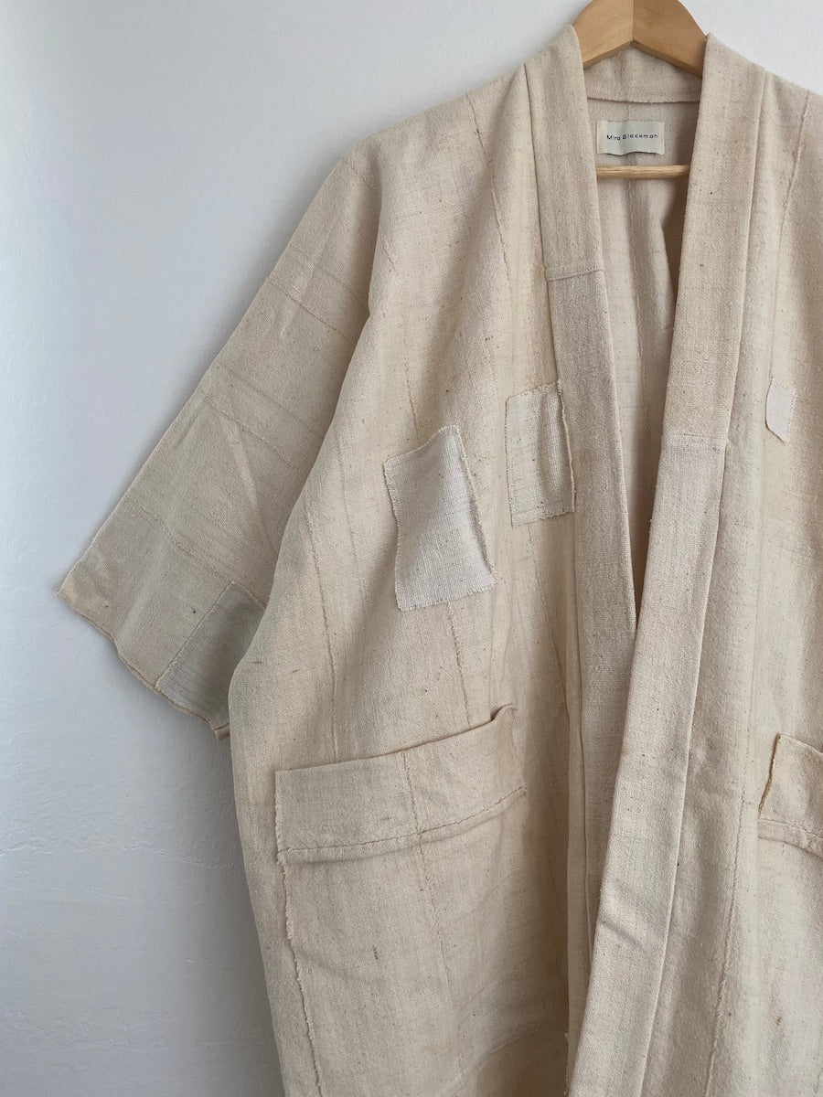 Extra Large Ivory Duster