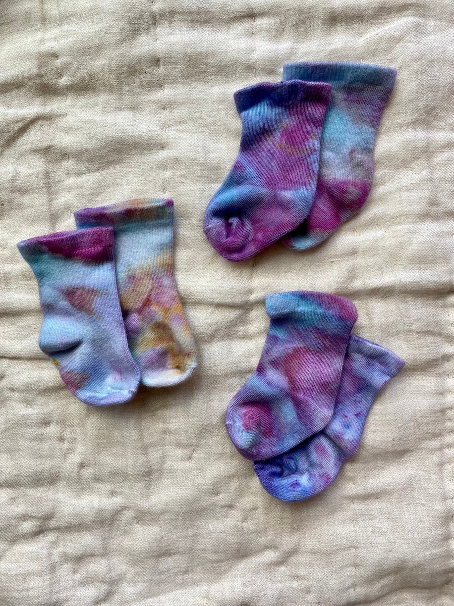 Hand Dyed Bamboo Socks (9 colors)
