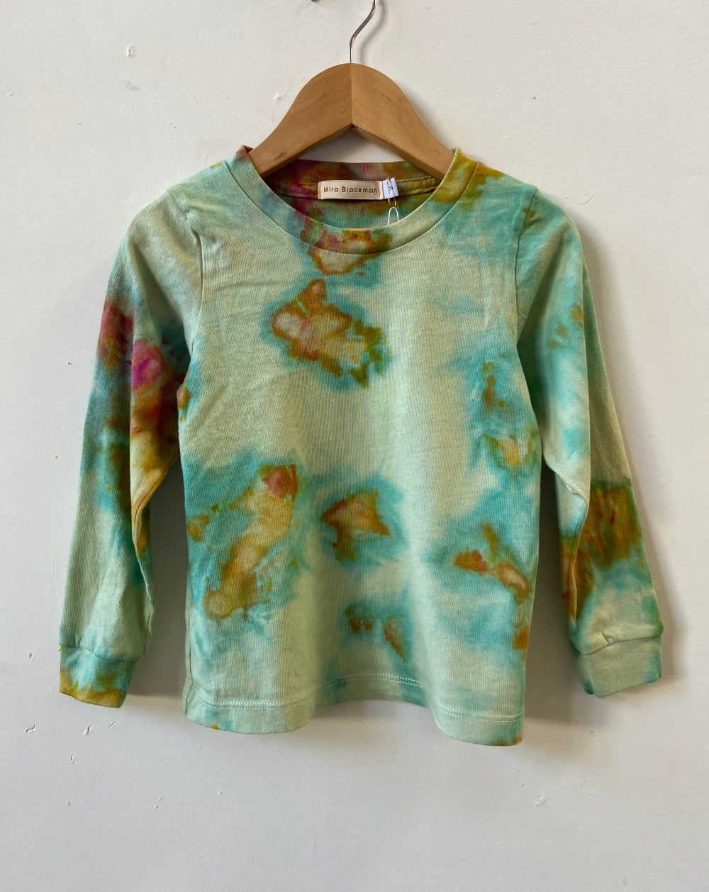 Hand Dyed Kids Long Sleeve Shirt (5 colors)