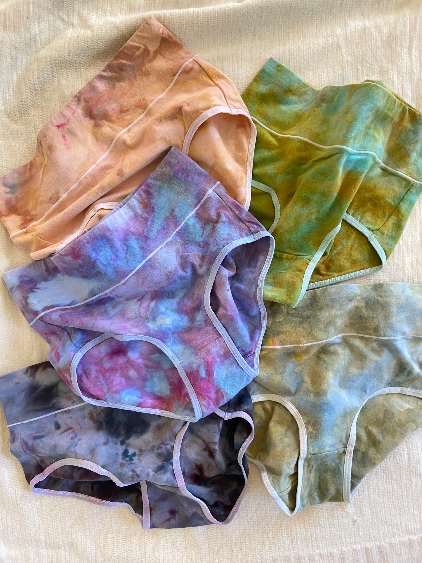 Hand Dyed Pro Choice Panties (8 colors)