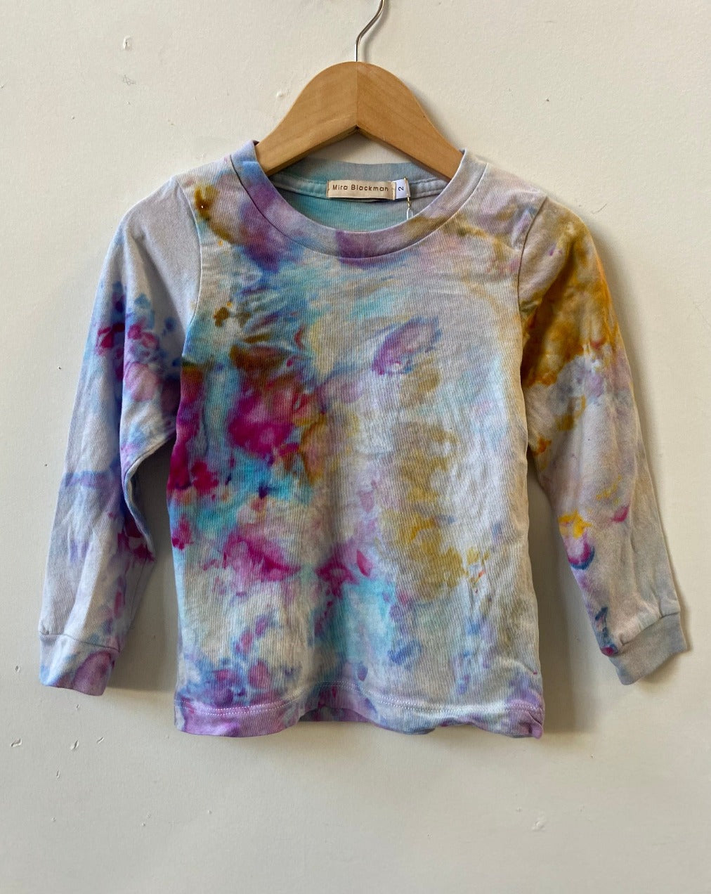 Hand Dyed Kids Long Sleeve Shirt (5 colors)