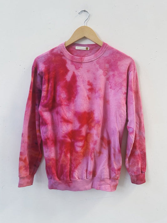 Lightweight Sweatshirt in Fuschia