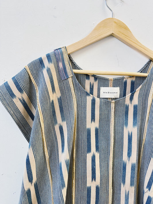 Patched Ikat Tunic