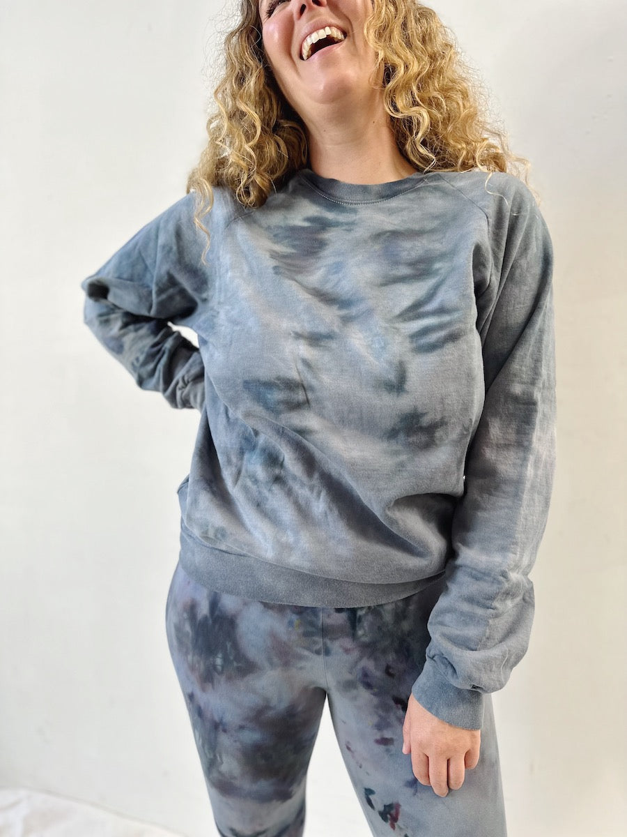 Organic Unisex Sweatshirt in Slate