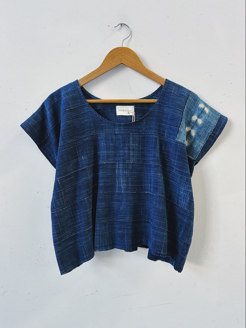 Pisces indigo box top