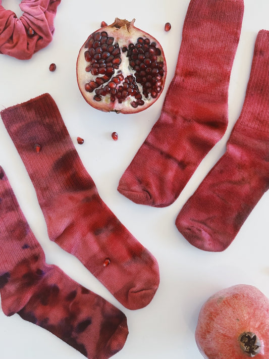 Hand Dyed Bamboo Socks (10 colors)