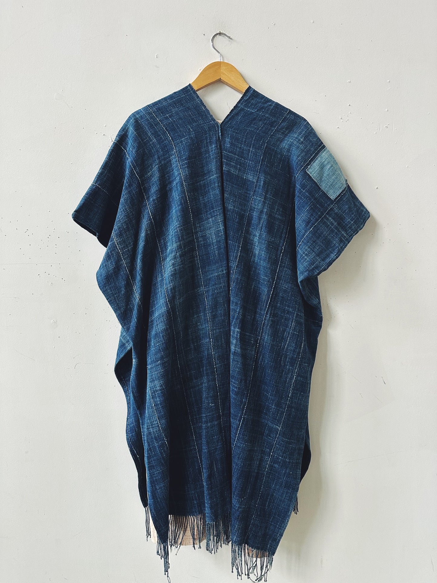 Shibori Indigo Vest