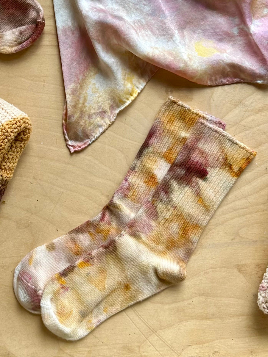 Hand Dyed Bamboo Socks (10 colors)
