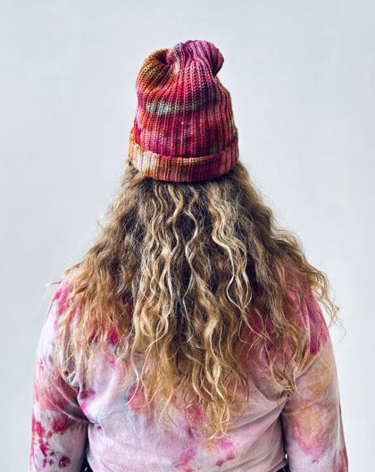 Ice Dye Chunky Beanie