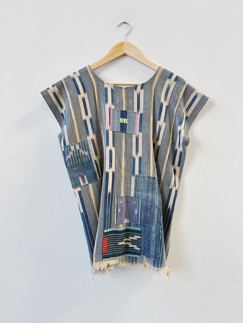 Patched Ikat Tunic