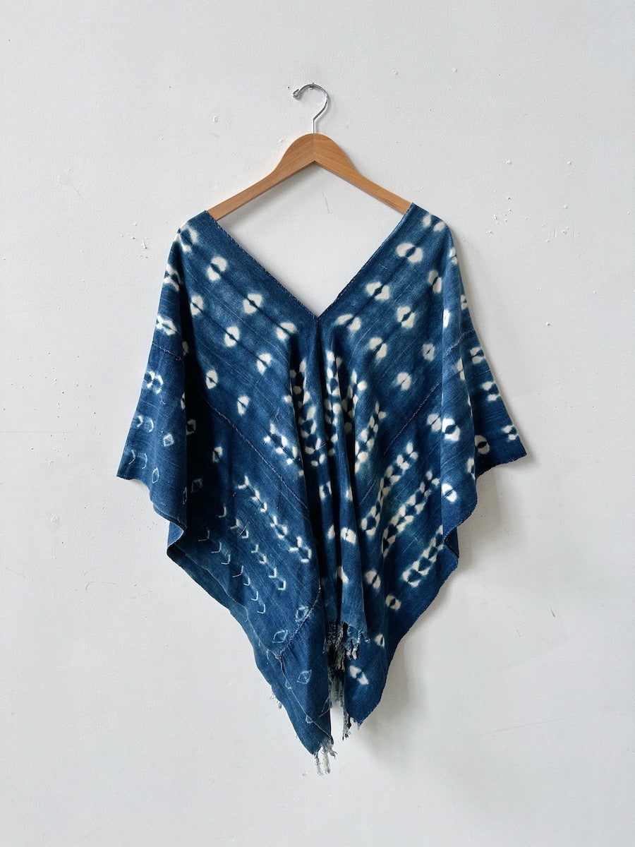 Pisces Shibori Poncho