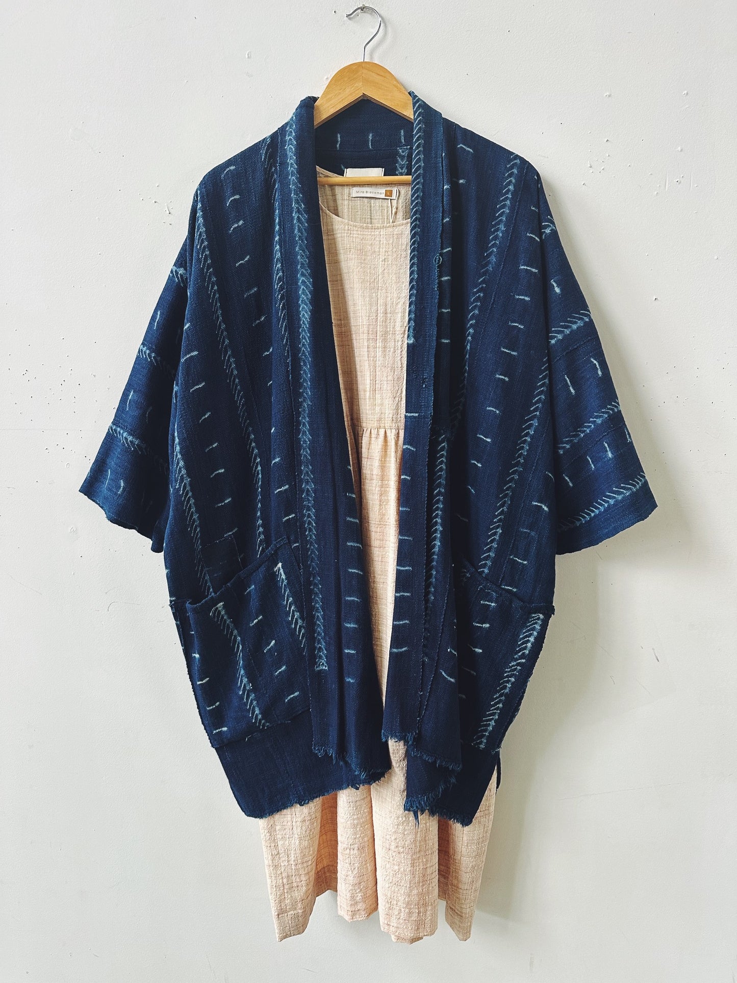 Shibori Indigo Jacket