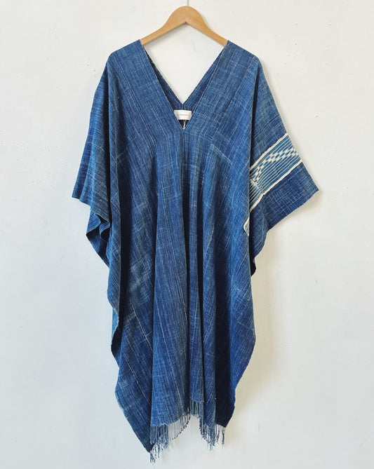 Ikat Duster Poncho