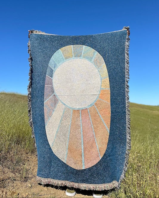 Moonbow Cotton Throw