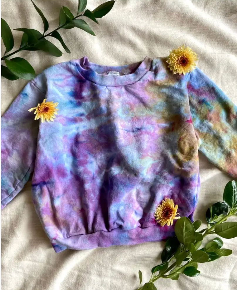 Hand Dyed Kids Sweatshirt (5 colors)