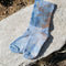 Hand Dyed Organic Cotton Crew Socks - Dawn