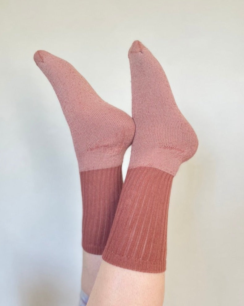 Organic Cotton Crew Socks (4 colors)