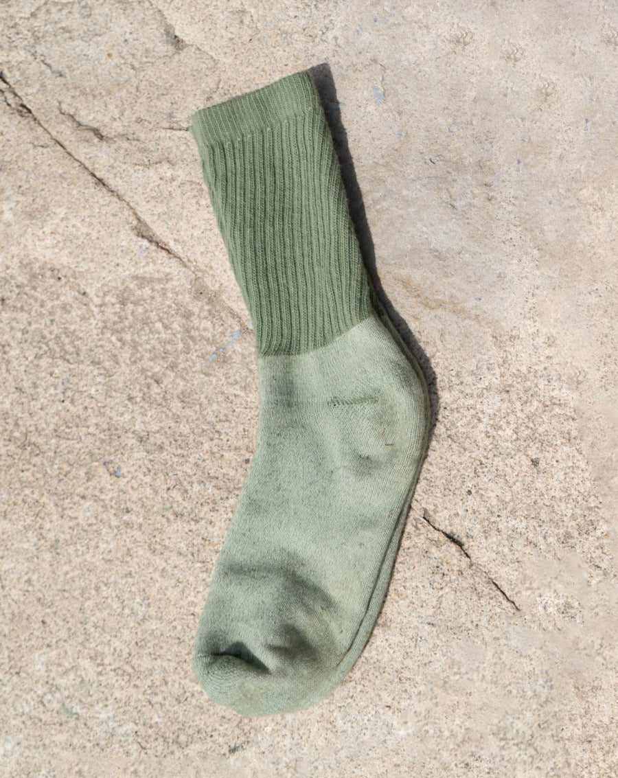 Organic Socks in Sage