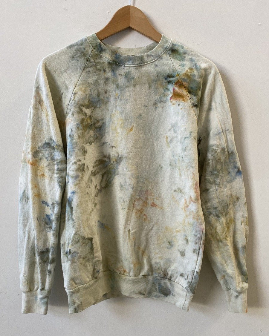 Organic Sweatshirt in Lichen
