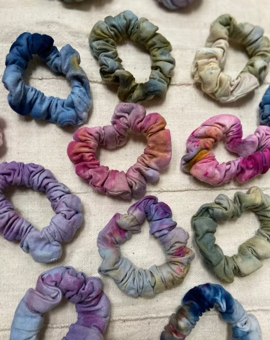 Zero Waste Scrunchies in 4 colors
