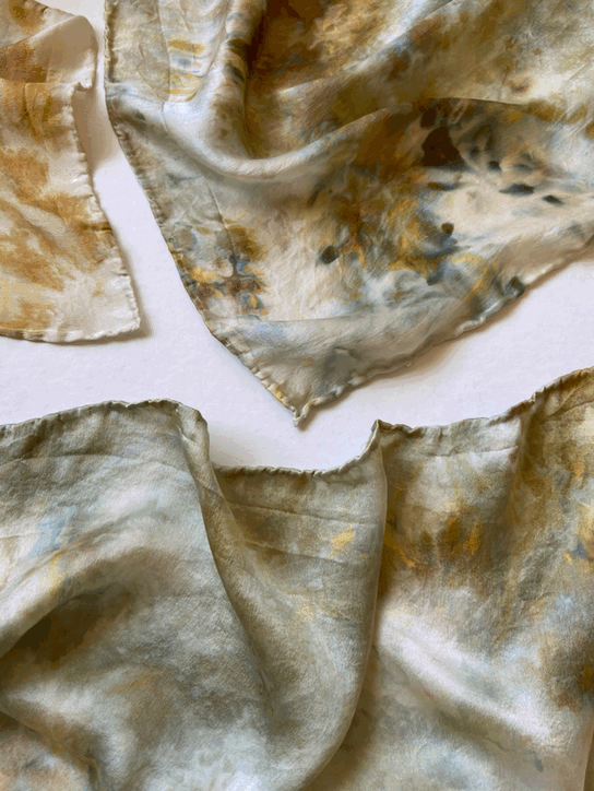 Lichen Silk Scarf
